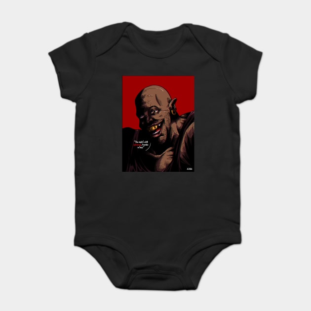 The Punisher “Barracuda” portrait (digital) Baby Bodysuit by StagArtStudios